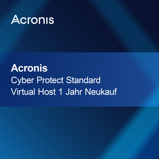 Acronis Cyber Protect Standard Εικονικός Κεντρικός Υπολογιστής