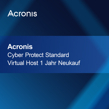 Acronis Cyber Protect Standard Εικονικός Κεντρικός Υπολογιστής