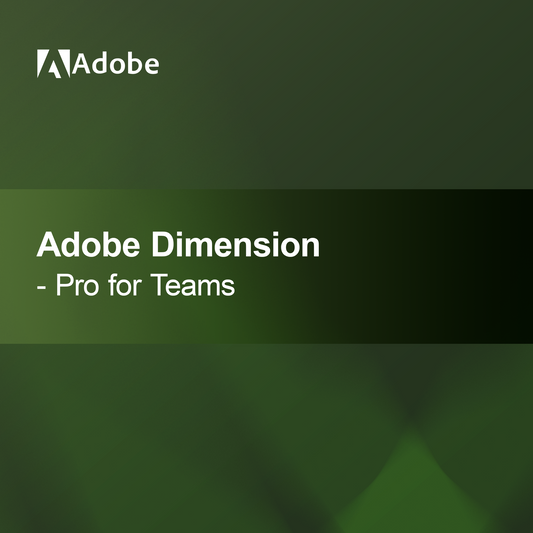 Adobe Dimension - Pro για Ομάδες