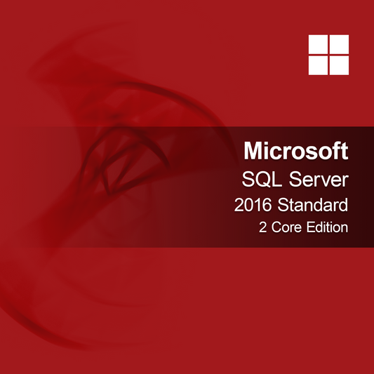 Microsoft SQL Server 2016 Standard - Έκδοση 2 Πυρήνων
