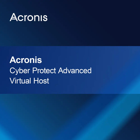 Acronis Cyber Protect Advanced Εικονικός Κεντρικός Υπολογιστής