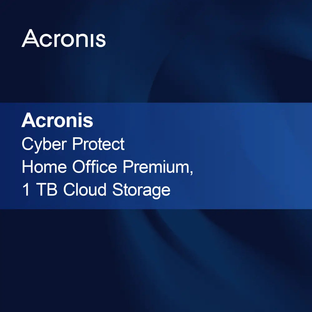 Acronis Cyber Protect Home Office Premium, 1 TB Αποθήκευση στο Νέφος