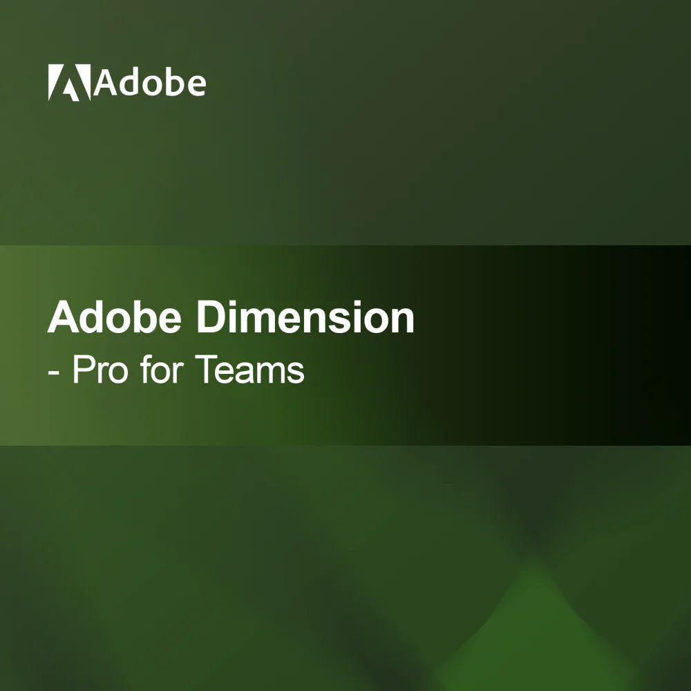 Adobe Dimension - Pro για Ομάδες