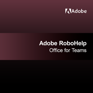 Adobe RoboHelp Office για Ομάδες