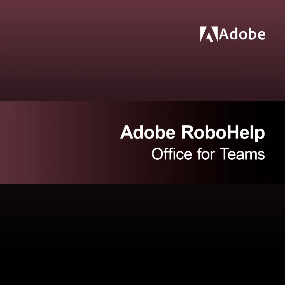 Adobe RoboHelp Office για Ομάδες