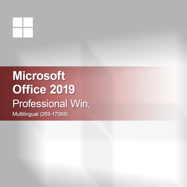 Microsoft Office 2019 Professional Win, Πολυγλωσσικό (269-17068)