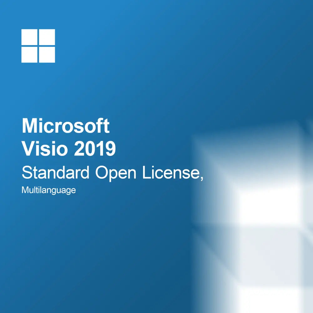 Microsoft Visio 2019 Standard, Άδεια Open, Πολύγλωσσο