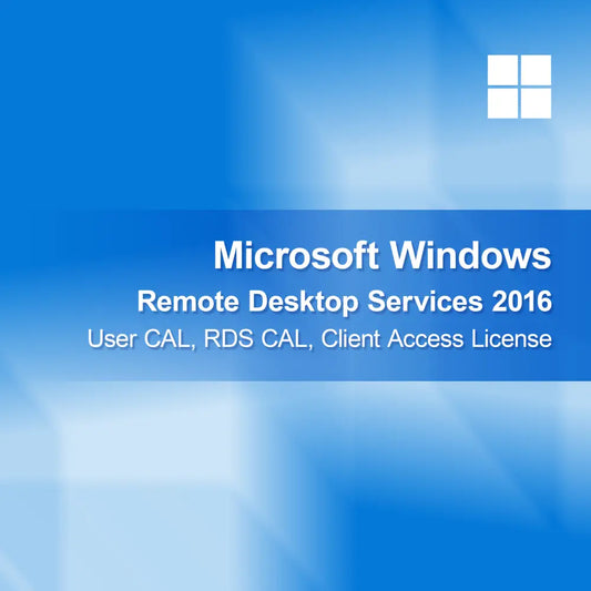 Άδεια Πρόσβασης Πελάτη Χρήστη Microsoft Windows Remote Desktop Services 2016, RDS CAL, Άδεια Πρόσβασης Πελάτη