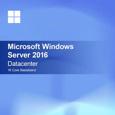 Microsoft Windows Server 2016 Datacenter 16 Core Βασική Άδεια