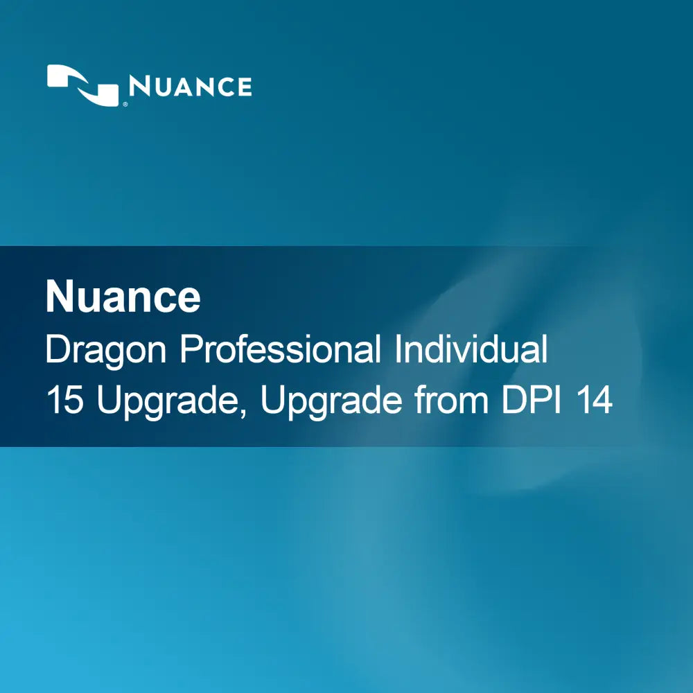 Αναβάθμιση Nuance Dragon Professional Individual 15, Αναβάθμιση από DPI 14
