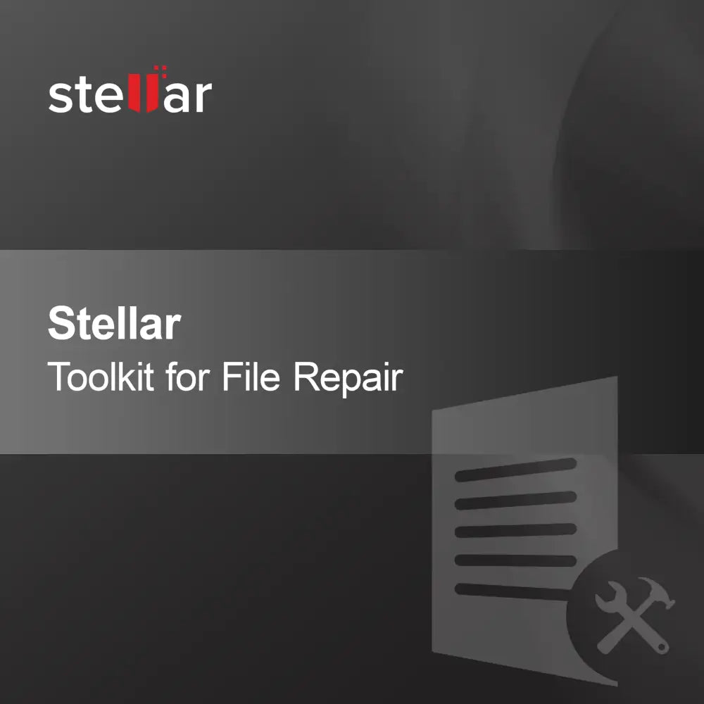 Σετ Εργαλείων Stellar για Επισκευή Αρχείων
