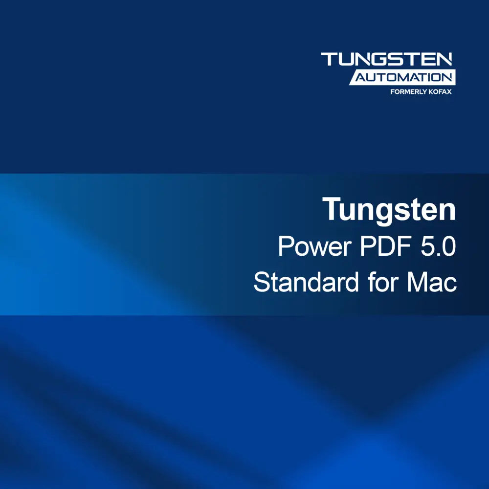 Tungsten Power PDF 5.0 Standard για Mac
