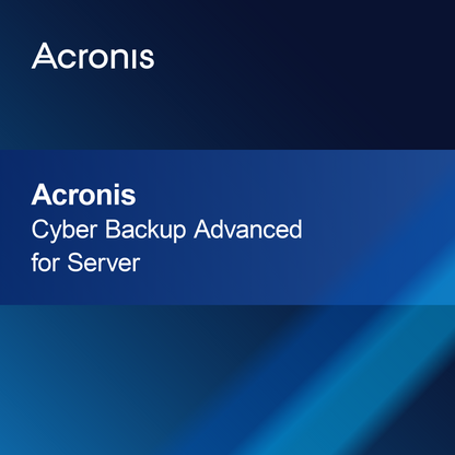 Acronis Cyber Backup Advanced Εικονικός Κεντρικός Υπολογιστής