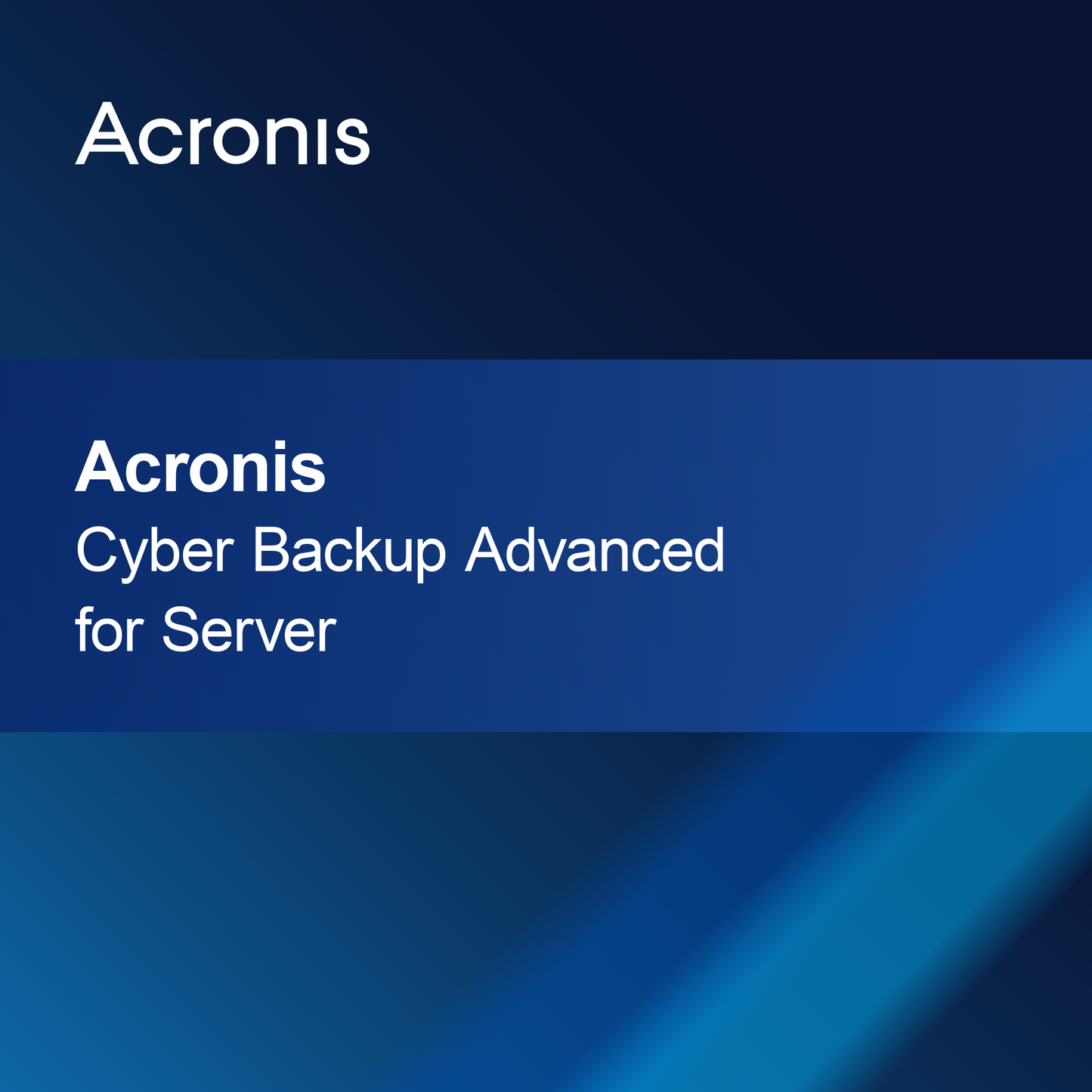 Acronis Cyber Backup Advanced Εικονικός Κεντρικός Υπολογιστής