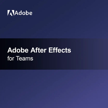 Adobe After Effects για Ομάδες
