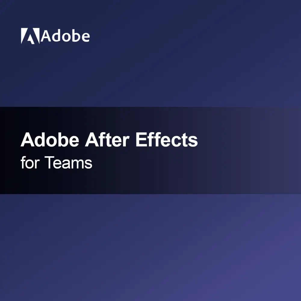 Adobe After Effects για Ομάδες