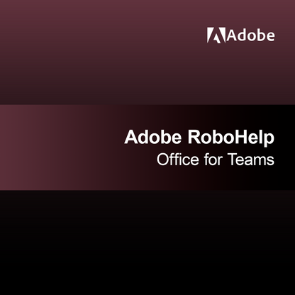 Adobe RoboHelp Office για Ομάδες