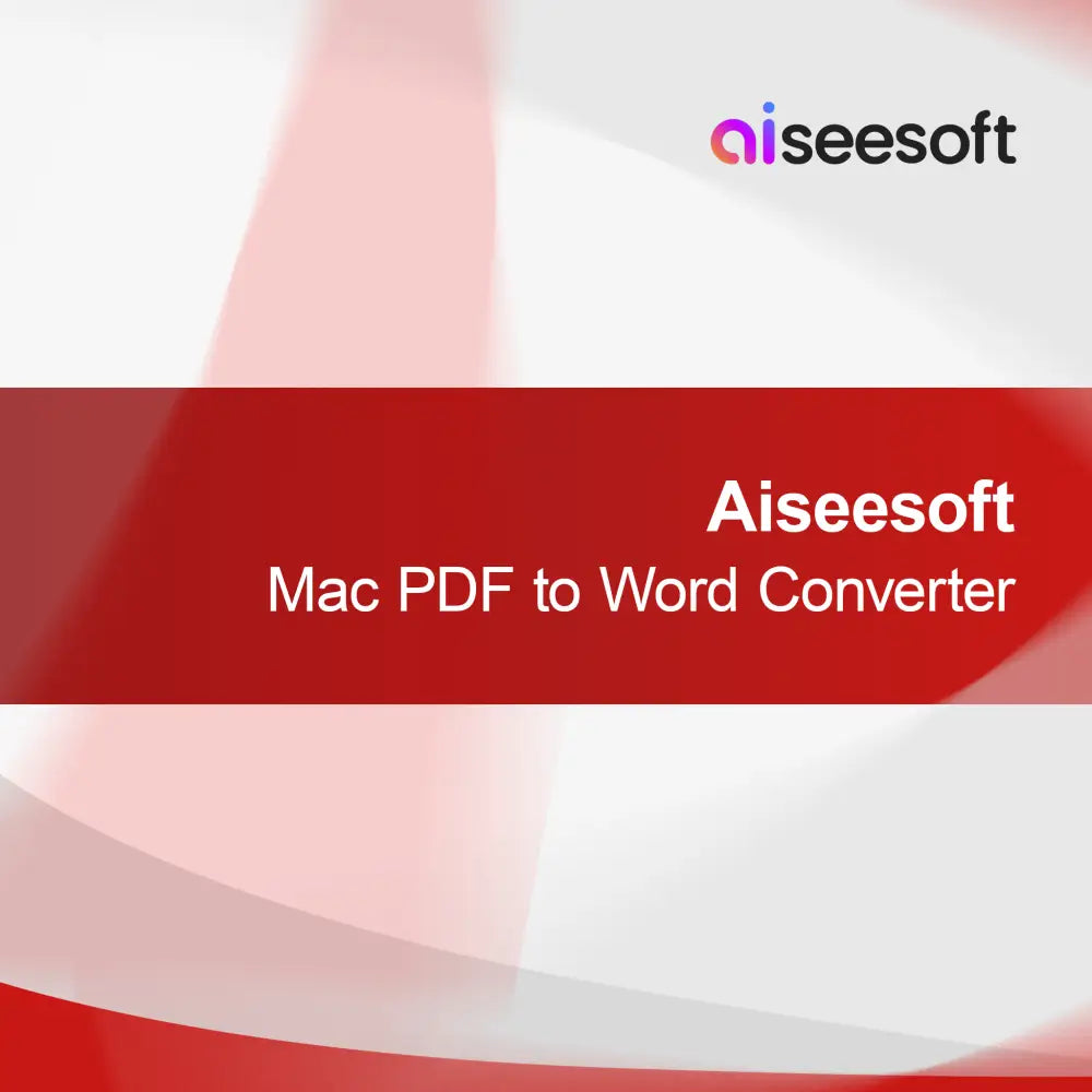 Aiseesoft Mac PDF σε Μετατροπέα Word