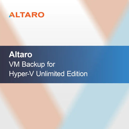 Altaro VM Backup για Hyper-V Έκδοση Unlimited