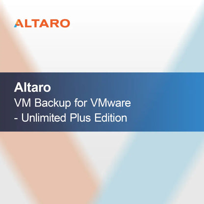 Altaro VM Backup για VMware - Έκδοση Unlimited Plus