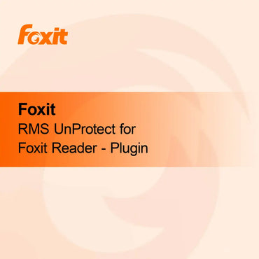 Foxit RMS UnProtect για το Foxit Reader - Πρόσθετο