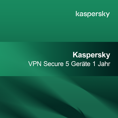 Kaspersky VPN Secure 5 συσκευές 1 έτος