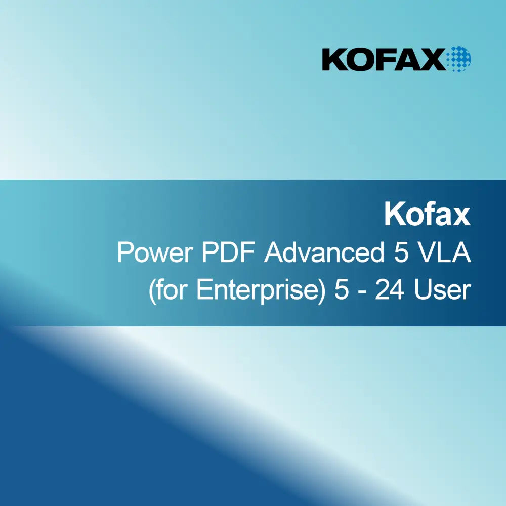 Kofax Power PDF Advanced 5 VLA (για Επιχειρήσεις)