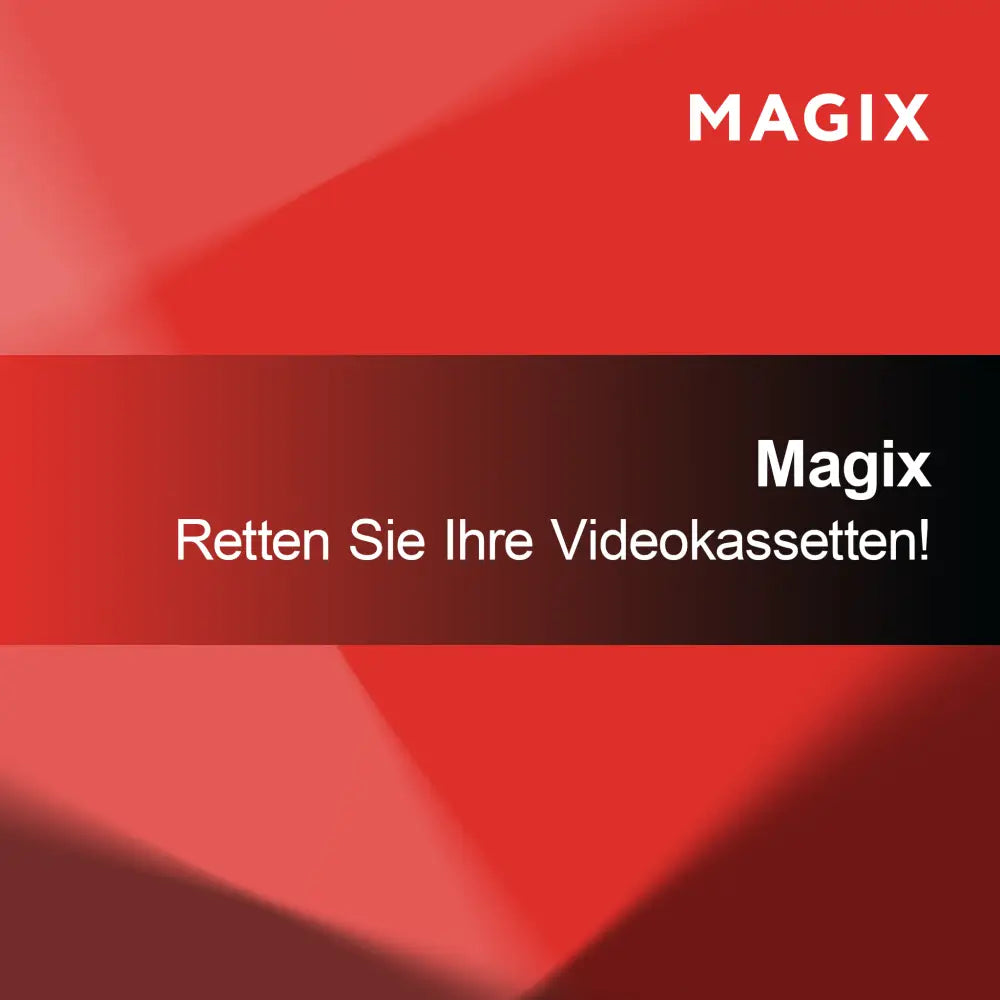 MAGIX Σώστε τις βιντεοκασέτες σας!