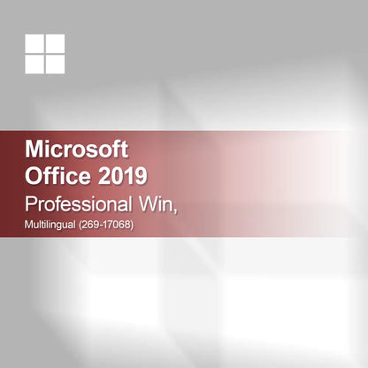 Microsoft Office 2019 Professional Win, Πολυγλωσσικό (269-17068)