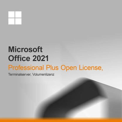Microsoft Office 2021 Professional Plus Άδεια Ανοικτής Χρήσης, Terminalserver, Άδεια Όγκου