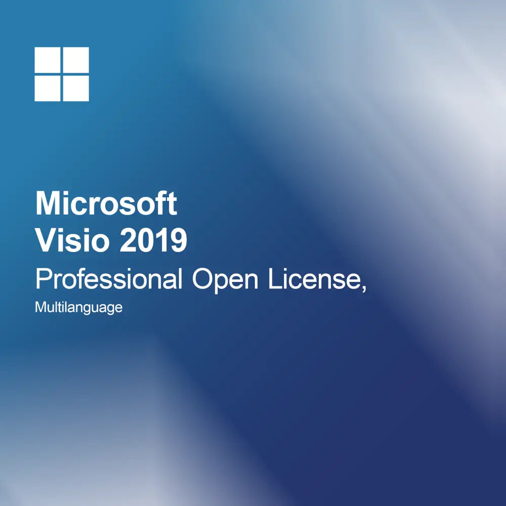 Microsoft Visio 2019 Professional Άδεια Ανοικτής Χρήσης, Πολυγλωσσικό