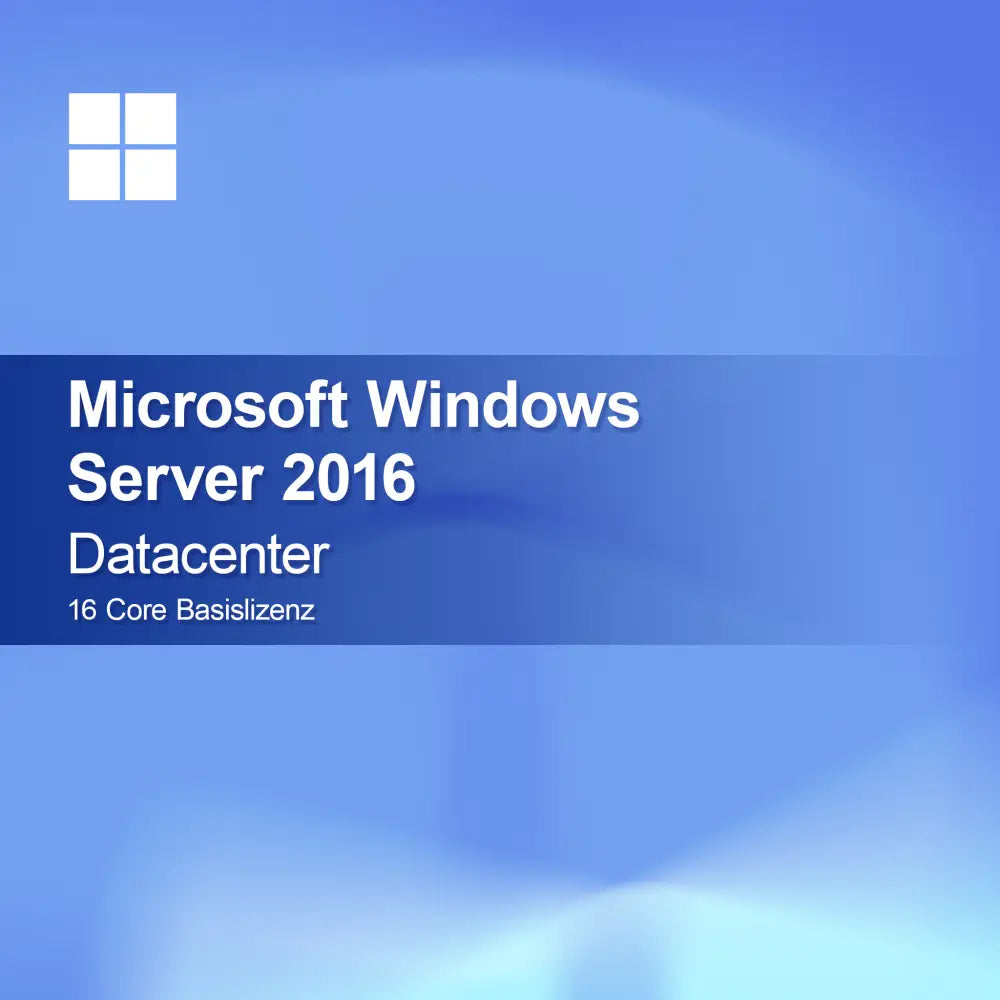 Microsoft Windows Server 2016 Datacenter 16 Core Βασική Άδεια