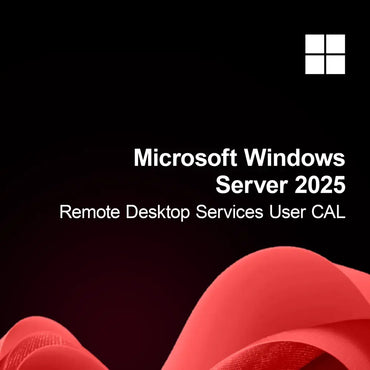 Microsoft Windows Server 2025 Υπηρεσίες Απομακρυσμένης Επιφάνειας Εργασίας Άδεια Χρήστη (CAL)