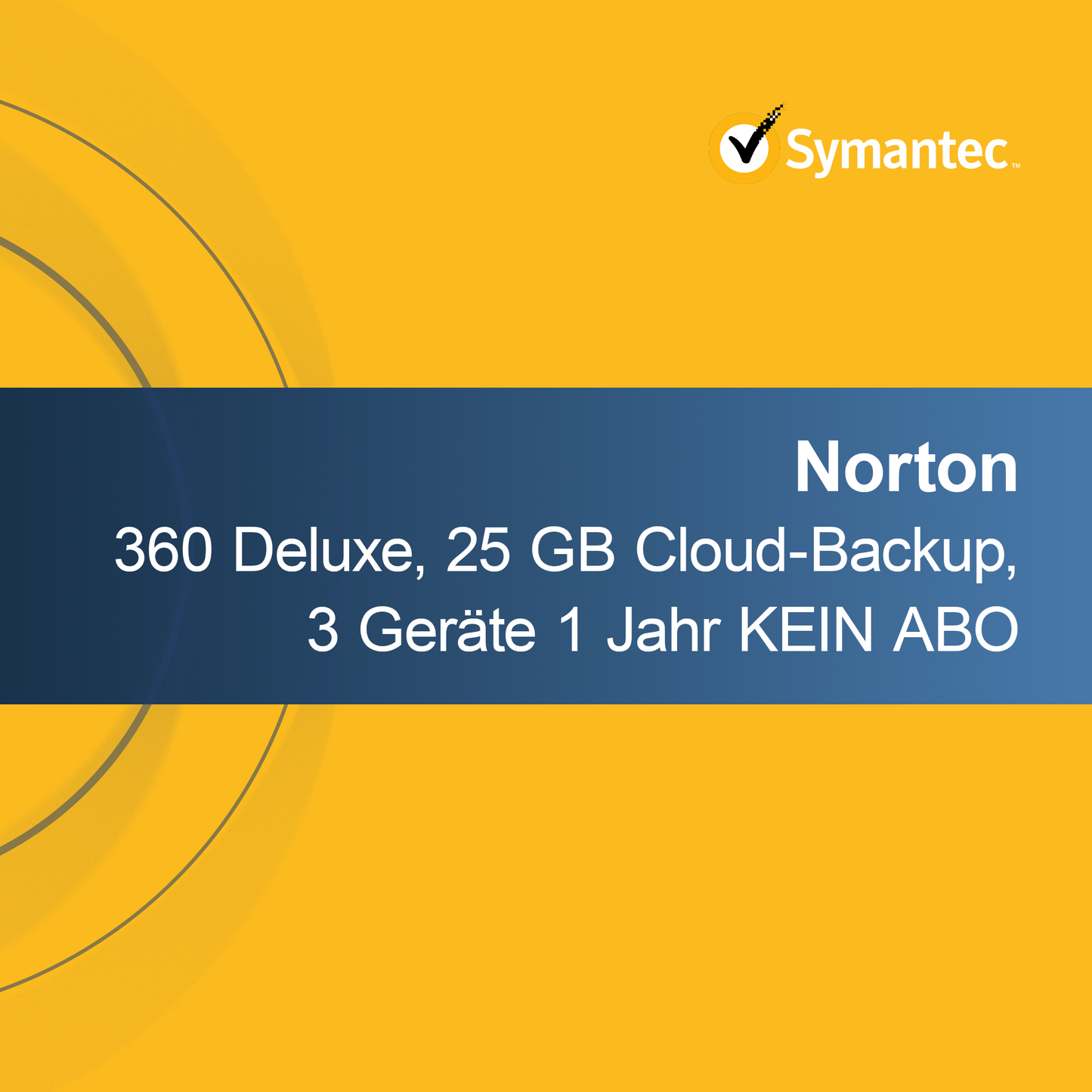 Norton 360 Deluxe, 25 GB Cloud-Backup, 3 συσκευές 1 έτος ΧΩΡΙΣ ΣΥΝΔΡΟΜΗ