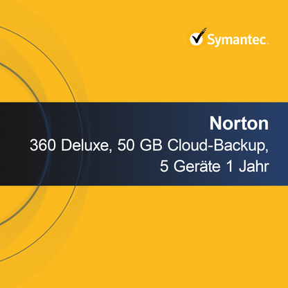 Norton 360 Deluxe, 50 GB Cloud-Backup, 5 συσκευές 1 έτος