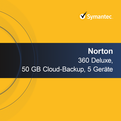 Norton 360 Deluxe, 50 GB Cloud-Backup 5 συσκευές