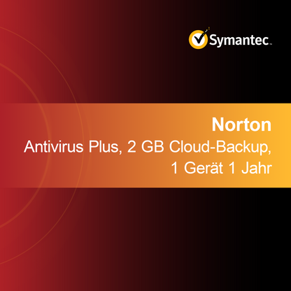 Norton Antivirus Plus, 2 GB Cloud-Backup, 1 συσκευή 1 έτος