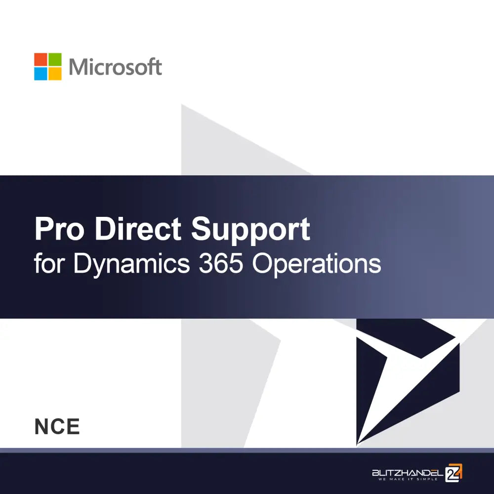 Επαγγελματική Άμεση Υποστήριξη για Dynamics 365 Operations (NCE)