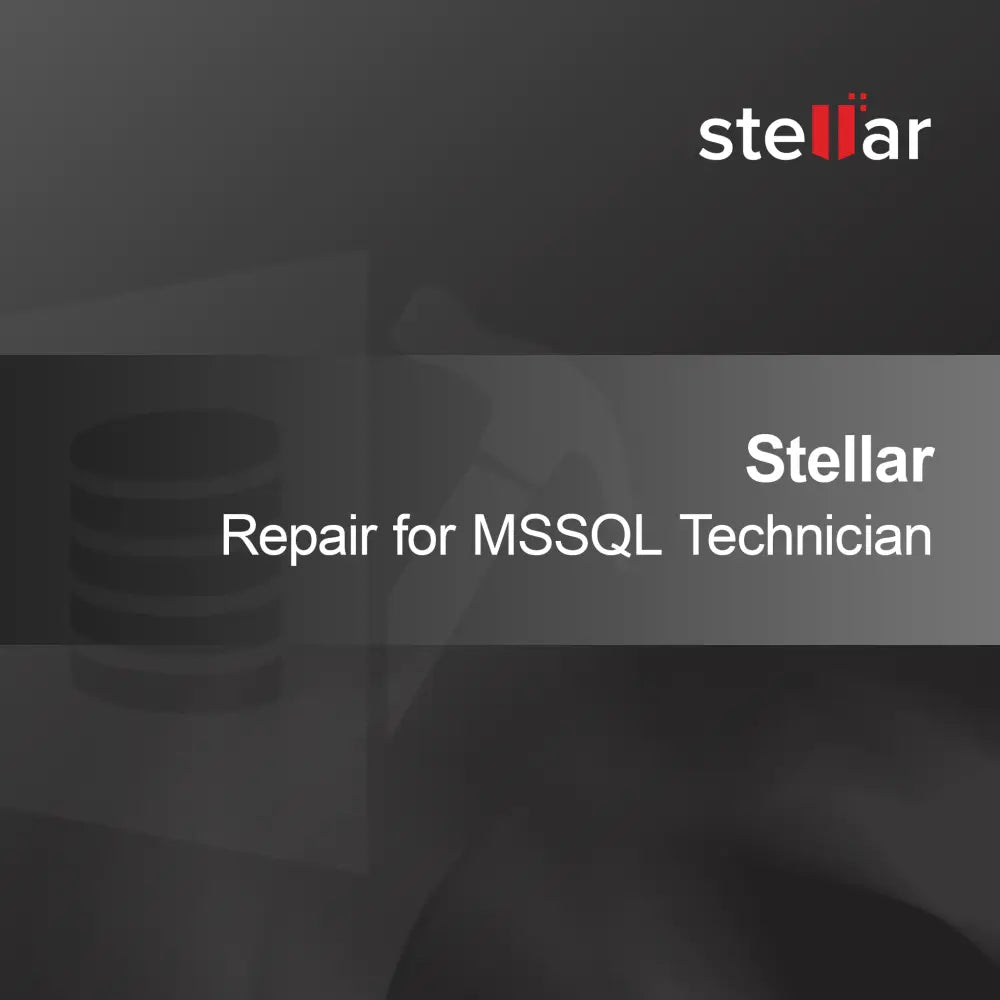 Τεχνικός Stellar Repair για MSSQL