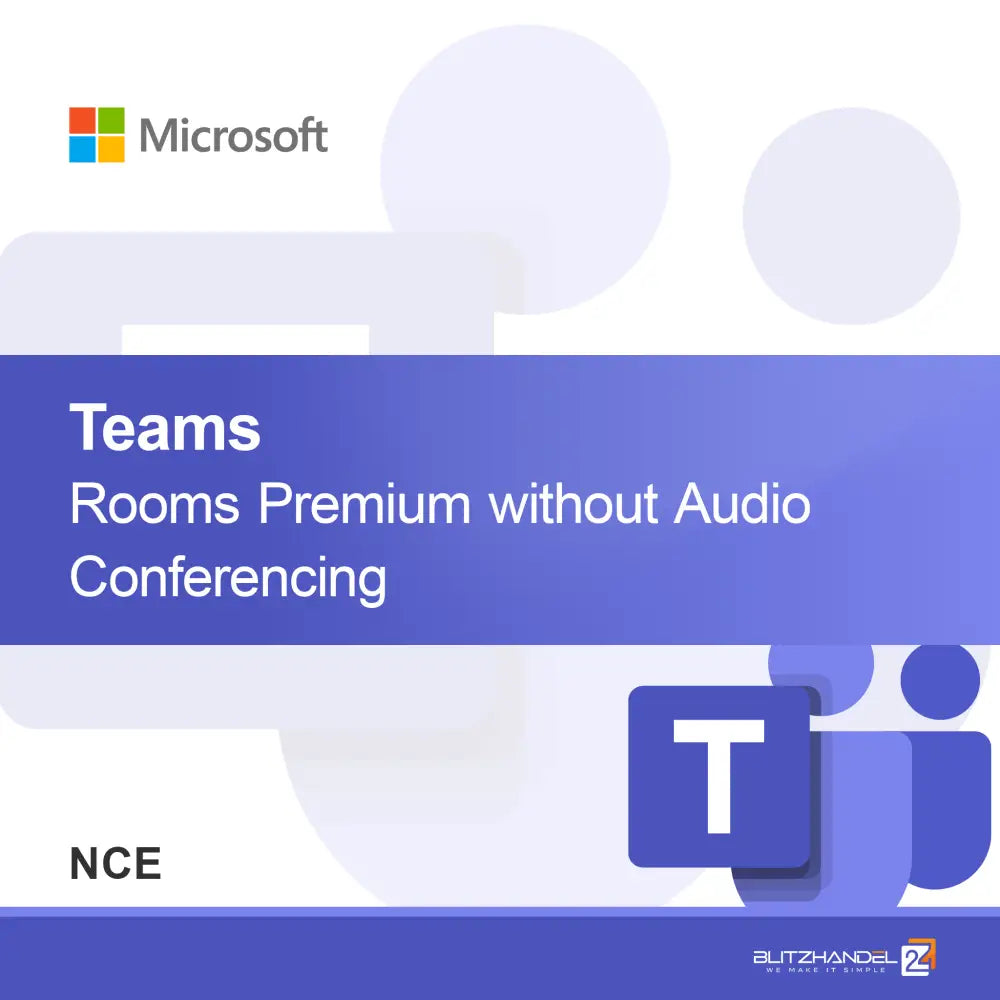Teams Rooms Premium χωρίς Ηχητική Συνδιάσκεψη (NCE)