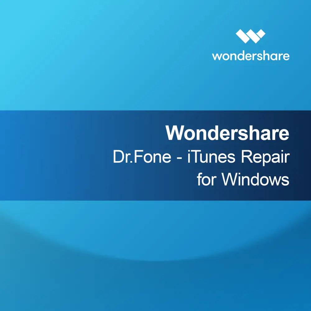 Wondershare Dr.Fone - Επισκευή iTunes για Windows