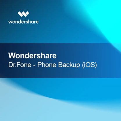 Wondershare Dr.Fone - Δημιουργία Αντιγράφων Ασφαλείας Τηλεφώνου (iOS)